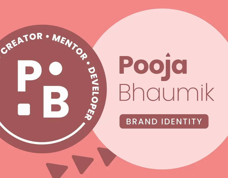 Pooja Bhaumik: personal brand identity