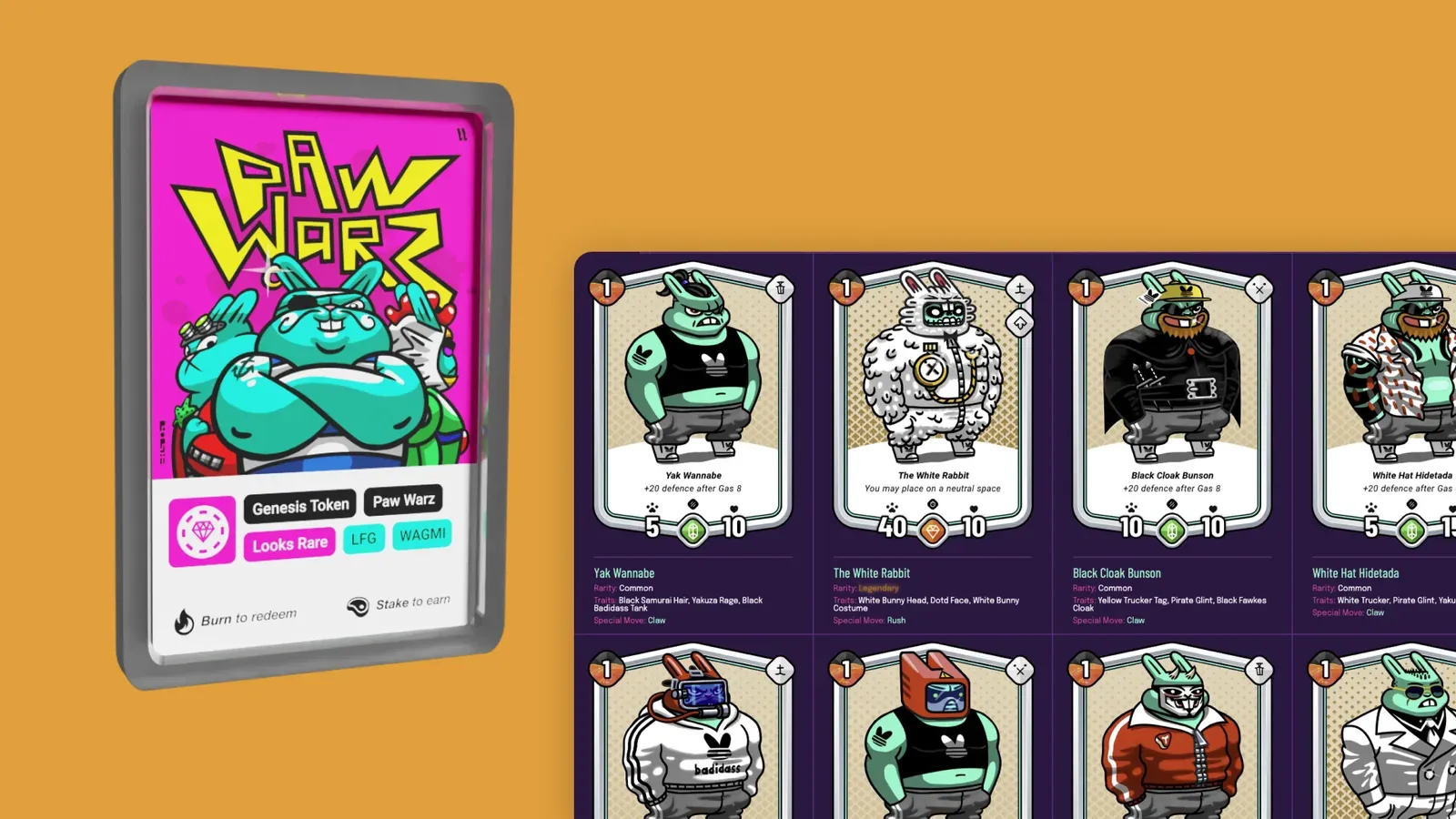 Paw Warz: promo graphics